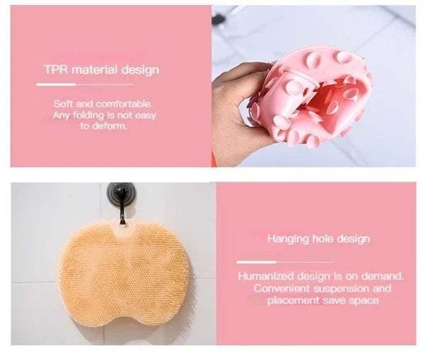 🔥Last Day 50% OFF🔥Shower Foot & Back Scrubber, Massage Pad