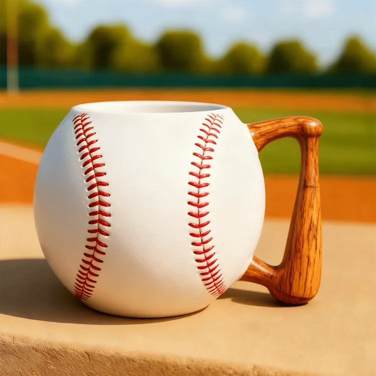 Sports-Themed Novelty Mugs