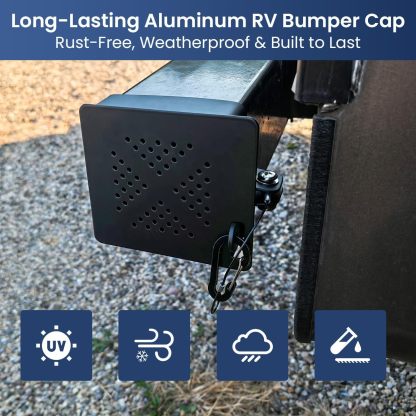 🔥Limited Time 49% Off🔥Aluminum RV Bumper End Cap -2 Pack