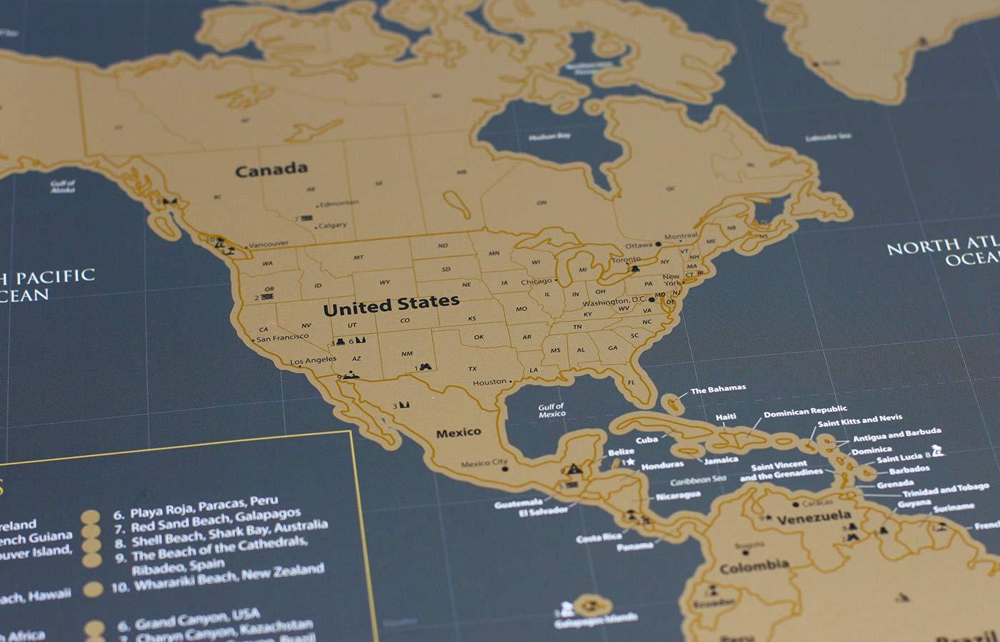 🔥HOT SALE🔥Scratch Map of the World