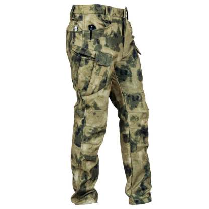 🔥Men's Fleece-Lined Tactical Pants👖 - Windproof Warmth for Outdoors!⭐