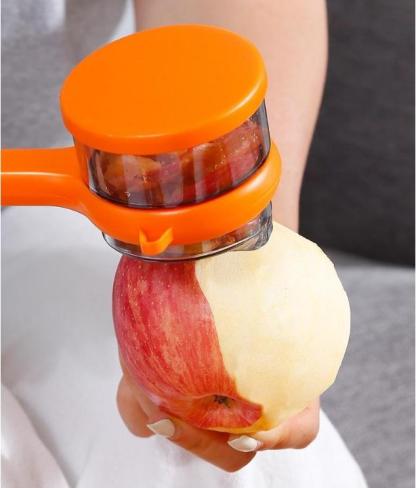 🍋Double-sided Stainless Steel Blade Peeling Knife With Storage Box🥕