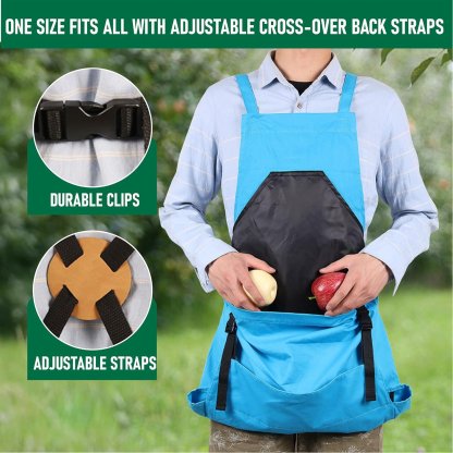 🌿 Heavy-Duty Gardening Apron – Hands-Free, Comfortable & Durable! 🌿