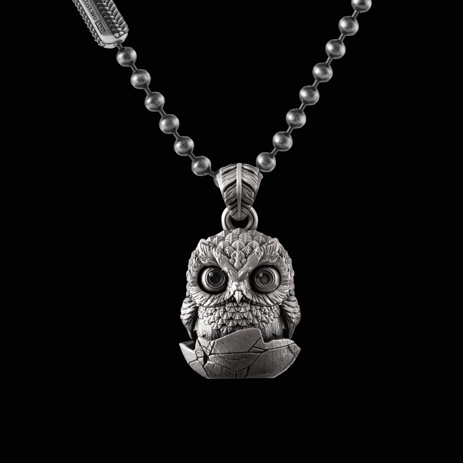 🔥Last Day 49% OFF - 🦉Handmade Owl Fidget Pendant