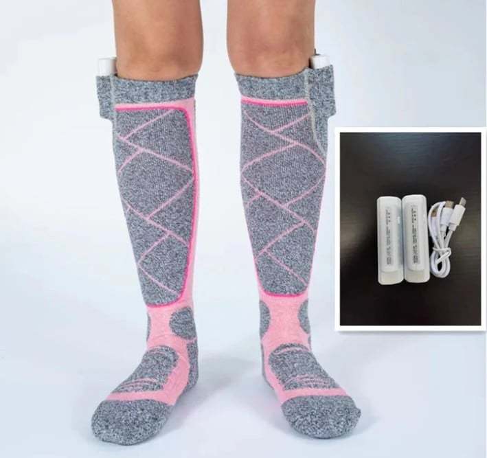 🎁Christmas Sale 49% OFF🎅Washable Rechargeable Heated Socks for Men & Women