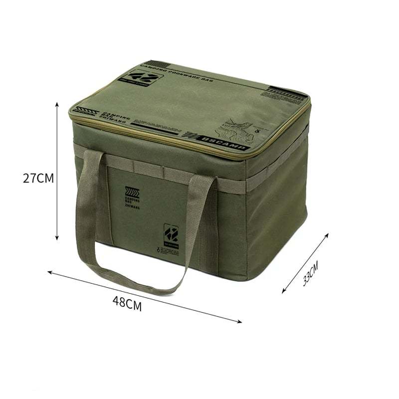 🔥Large Capacity Outdoor Folding Storage Bag Waterproof Portable Camping & Picnic Organizer