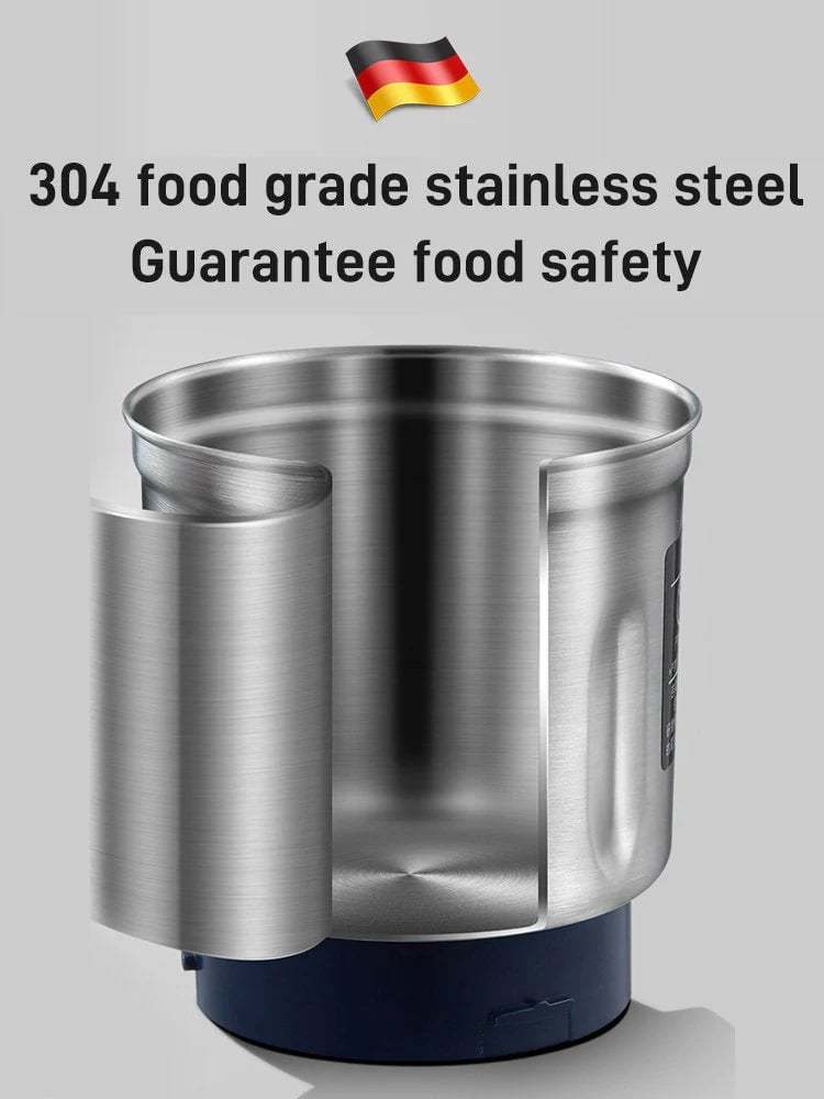 ⏰Large Capacity Electric High Speed Crushing and Grinding Cup