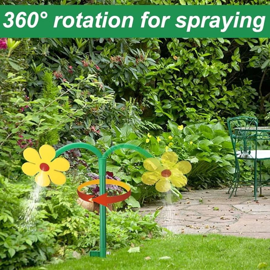 🔥LAST DAY 40% OFF🤣Crazy Dancing Flower Water Sprinkler