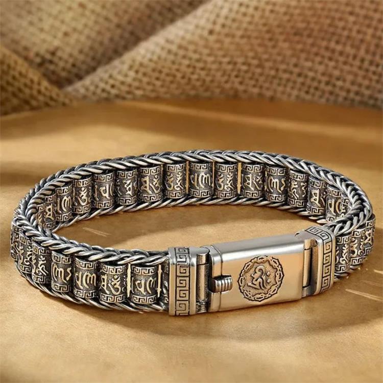 🥳2026 HOT SALE 💝Tibetan Prayer Wheel Bracelet 