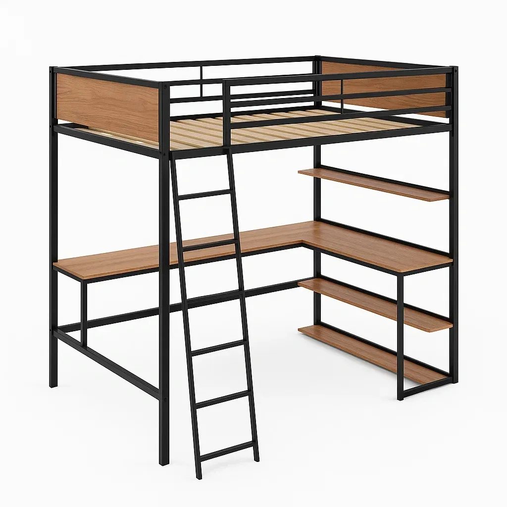 Letti,Letto a soppalco - mobil a maison