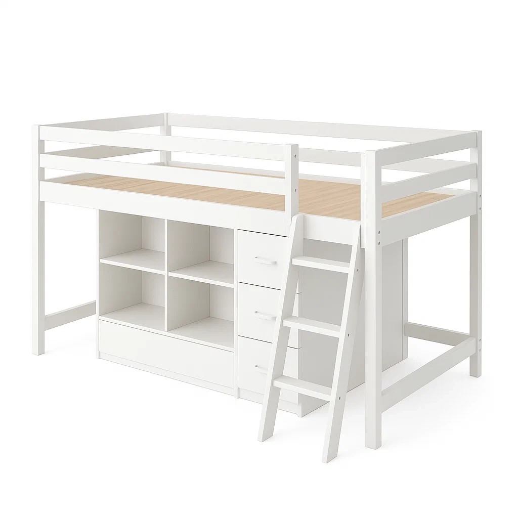 Letti,Letto a soppalco - mobil a maison