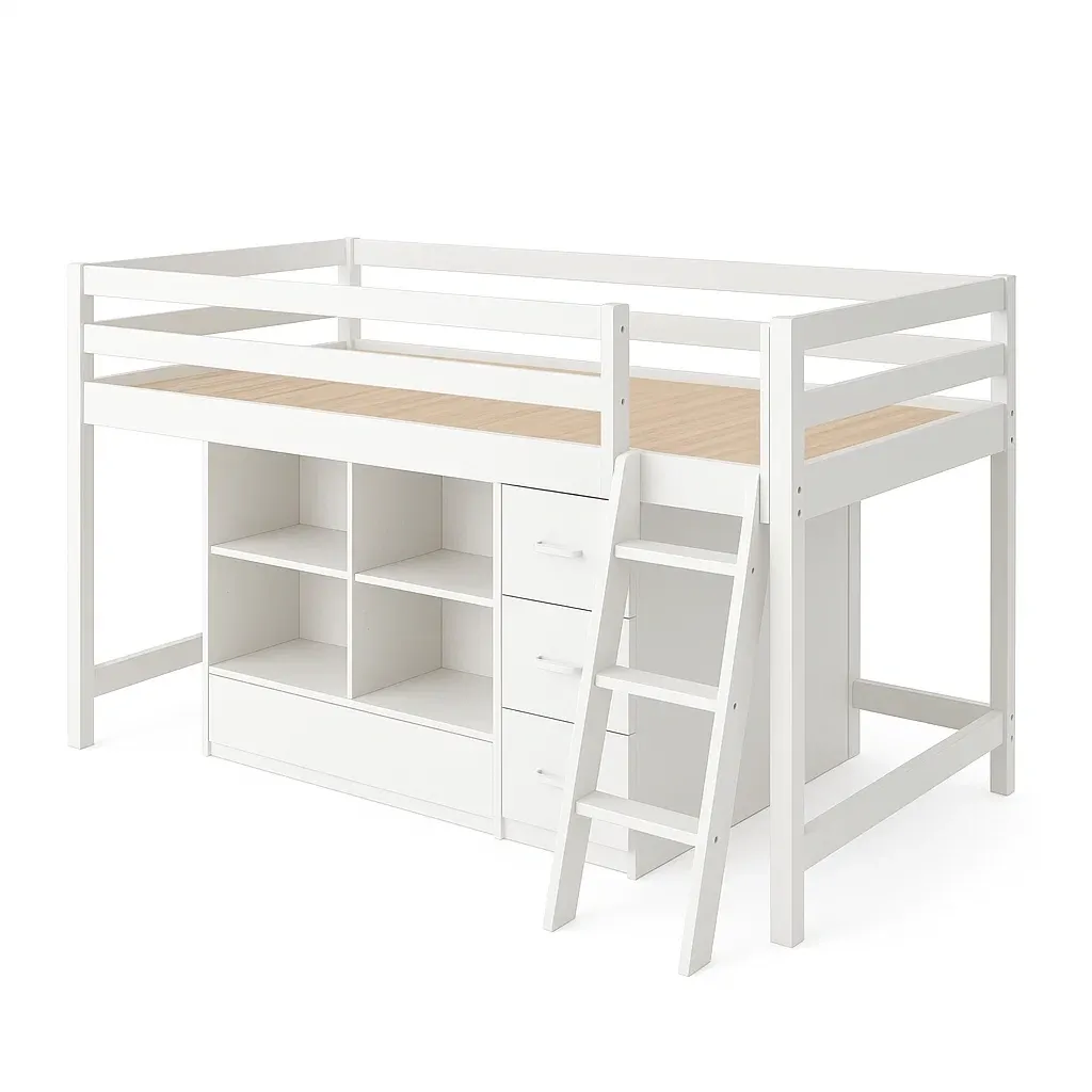 Letti,Letto a soppalco - mobil a maison