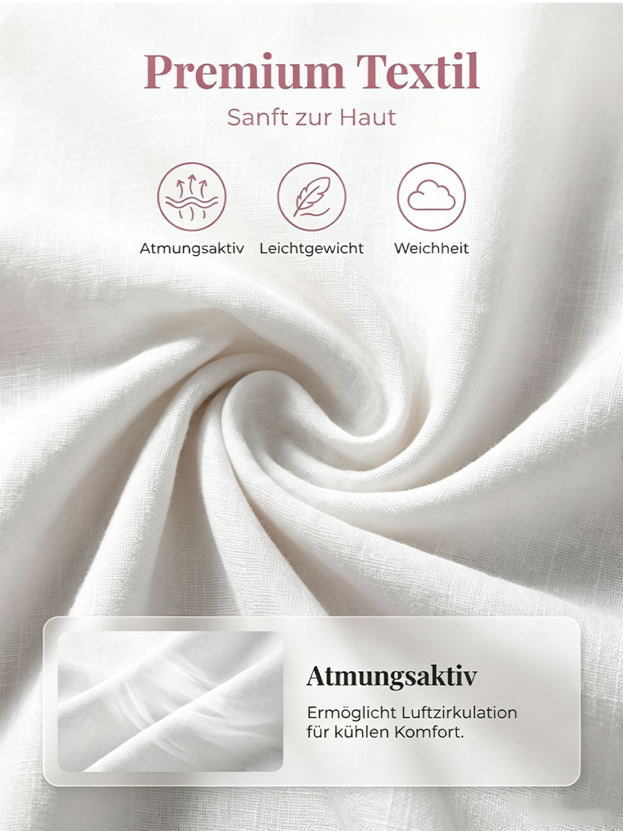 Damen-Top im Vintage-Stil aus Baumwolle und Leinen, lässig geschnitten, mit gestickten Blumen und bedrucktem Patchwork-Design