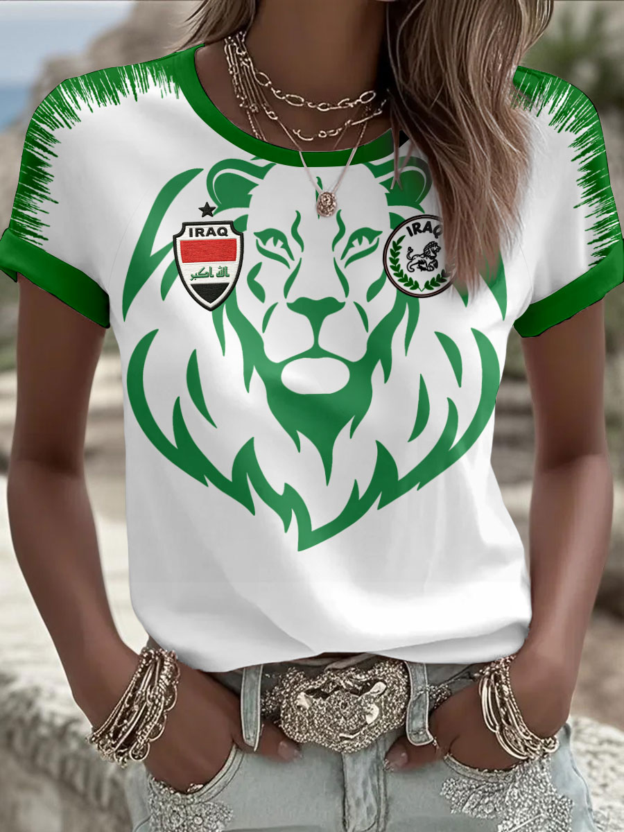 Frauen Irak Fußball T-Shirts
