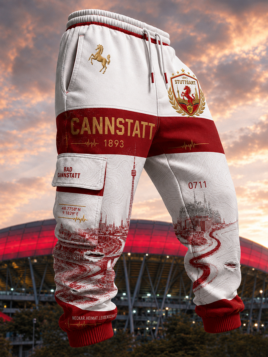 Herren-VfB-Stuttgart-Casual-Sweathose