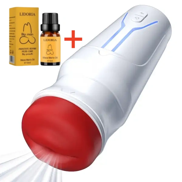 ✨City Lights Masturbator für Männer – Realistische Saug- und Oralsex-Vibration😍