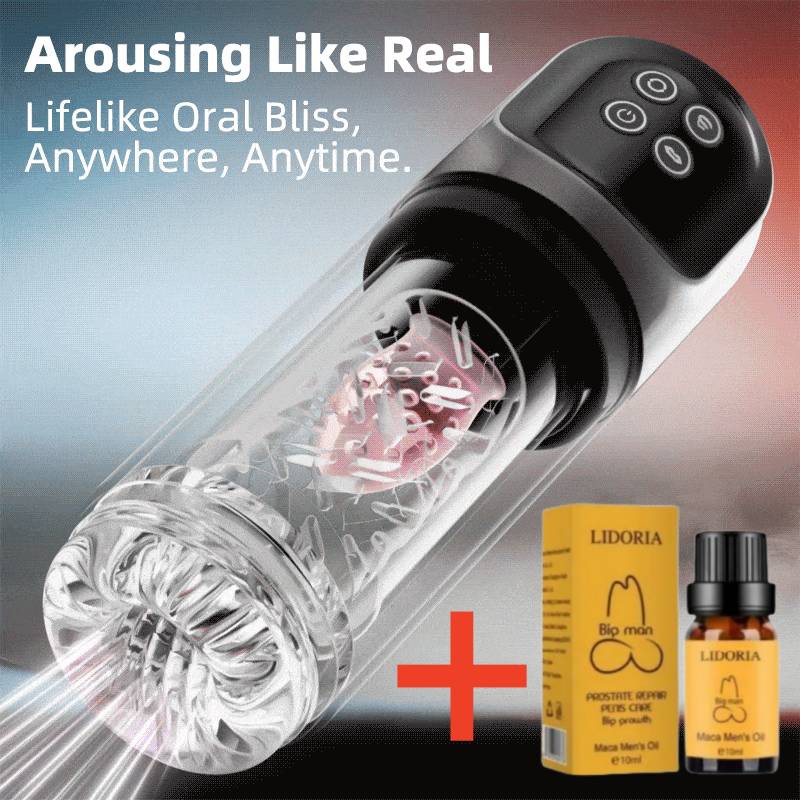 Night Elf – 7-Modus-Masturbator mit Rotation und Saugfunktion