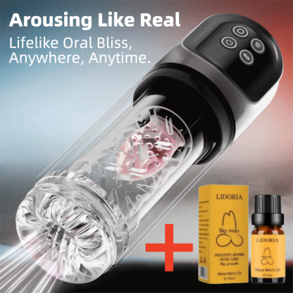 Night Elf – 7-Modus-Masturbator mit Rotation und Saugfunktion