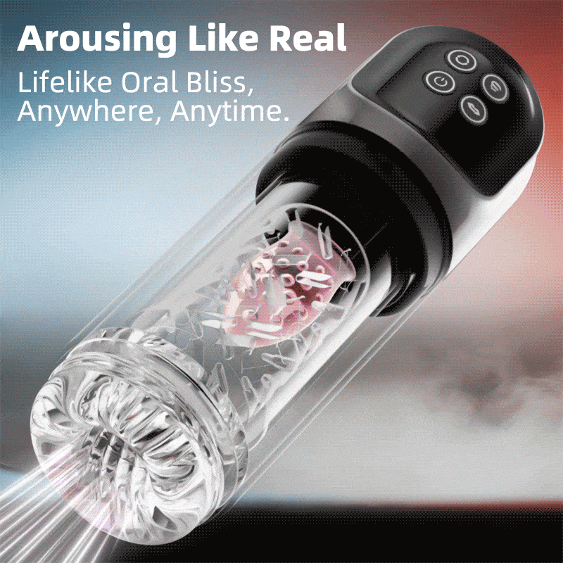 Night Elf – 7-Modus-Masturbator mit Rotation und Saugfunktion