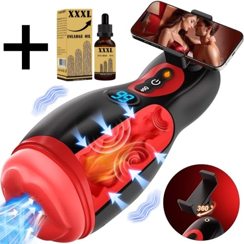 9 different suction and vibration modes – a male masturbator!