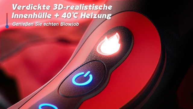 💥Masturbator für Männer♥️9 Saugmodi und 9 Vibrationsmodi, App-Steuerung, Heizfunktion😍