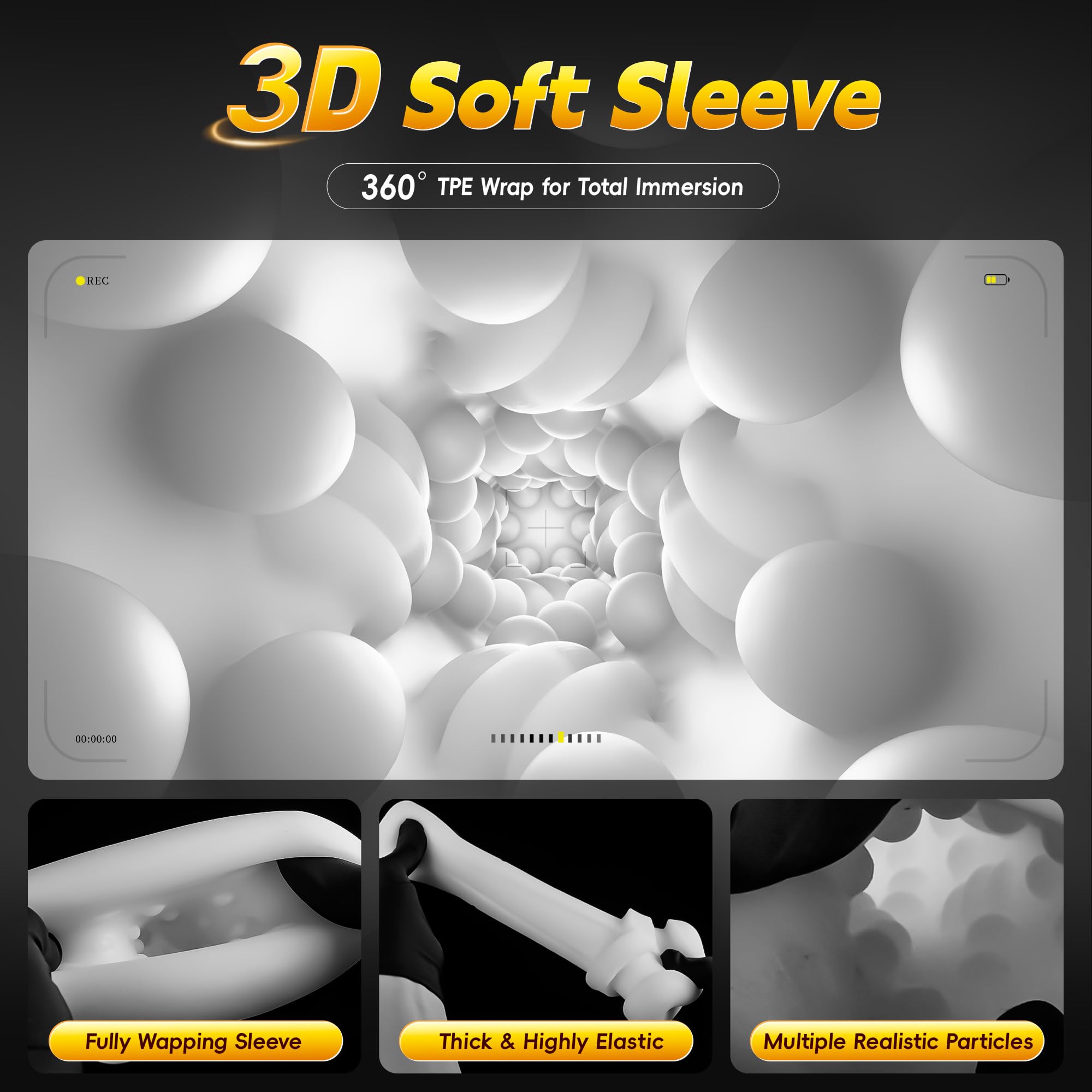 Die Penispumpe mit Vibrator bietet dreifache Luststimulation durch Saugen, Vibration und Stoßen.