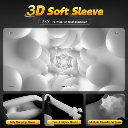 Die Penispumpe mit Vibrator bietet dreifache Luststimulation durch Saugen, Vibration und Stoßen.