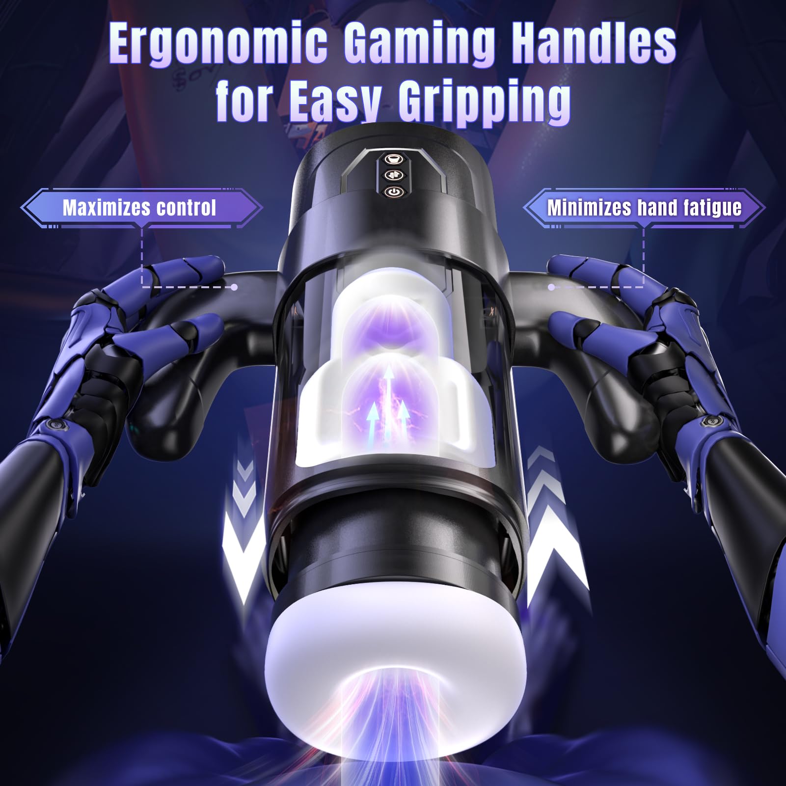 Penis-Masturbator – Stoßen, Saugen, Vibration, dreifache Stimulation für ein angenehmes Vergnügen