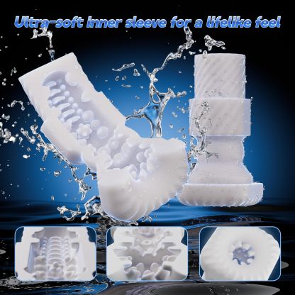 Supervibrator zur Masturbation: Vibration, Stoßen, Erhitzen, endloses Vergnügen.