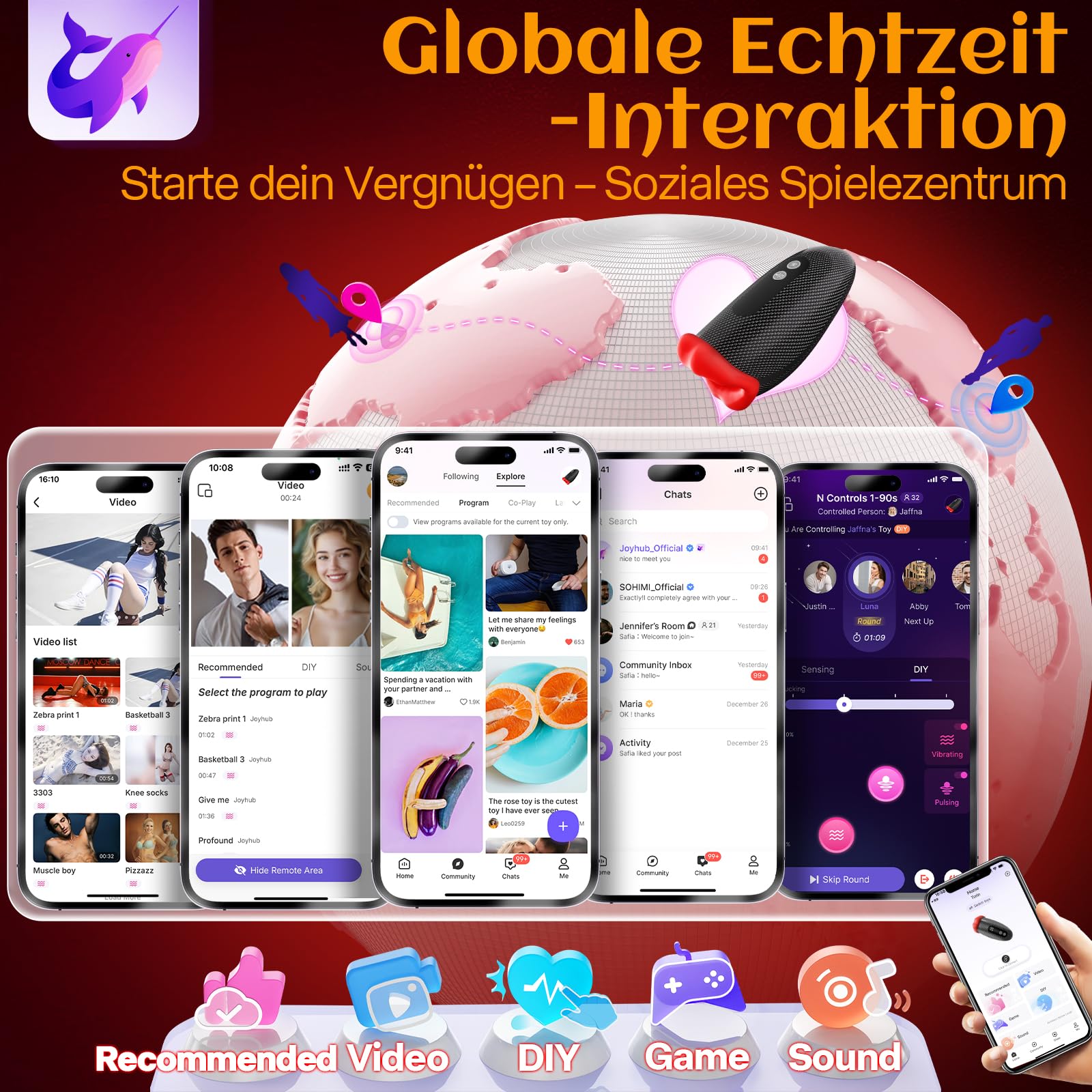 Neuer leckender Vibrationsmasturbator, der Penis und Eichel präzise stimuliert