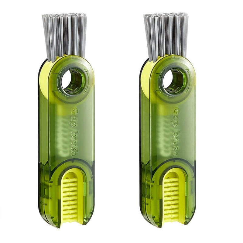 3-in-1 Cup Lid Crevice Cleaning Brush