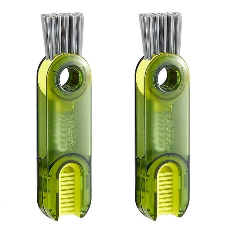 3-in-1 Cup Lid Crevice Cleaning Brush