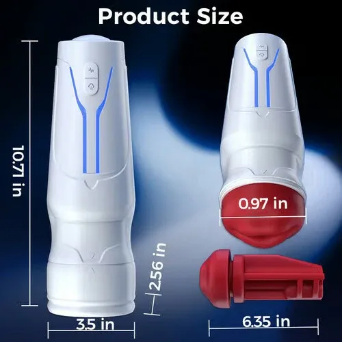 ✨City Lights Masturbator für Männer – Realistische Saug- und Oralsex-Vibration😍