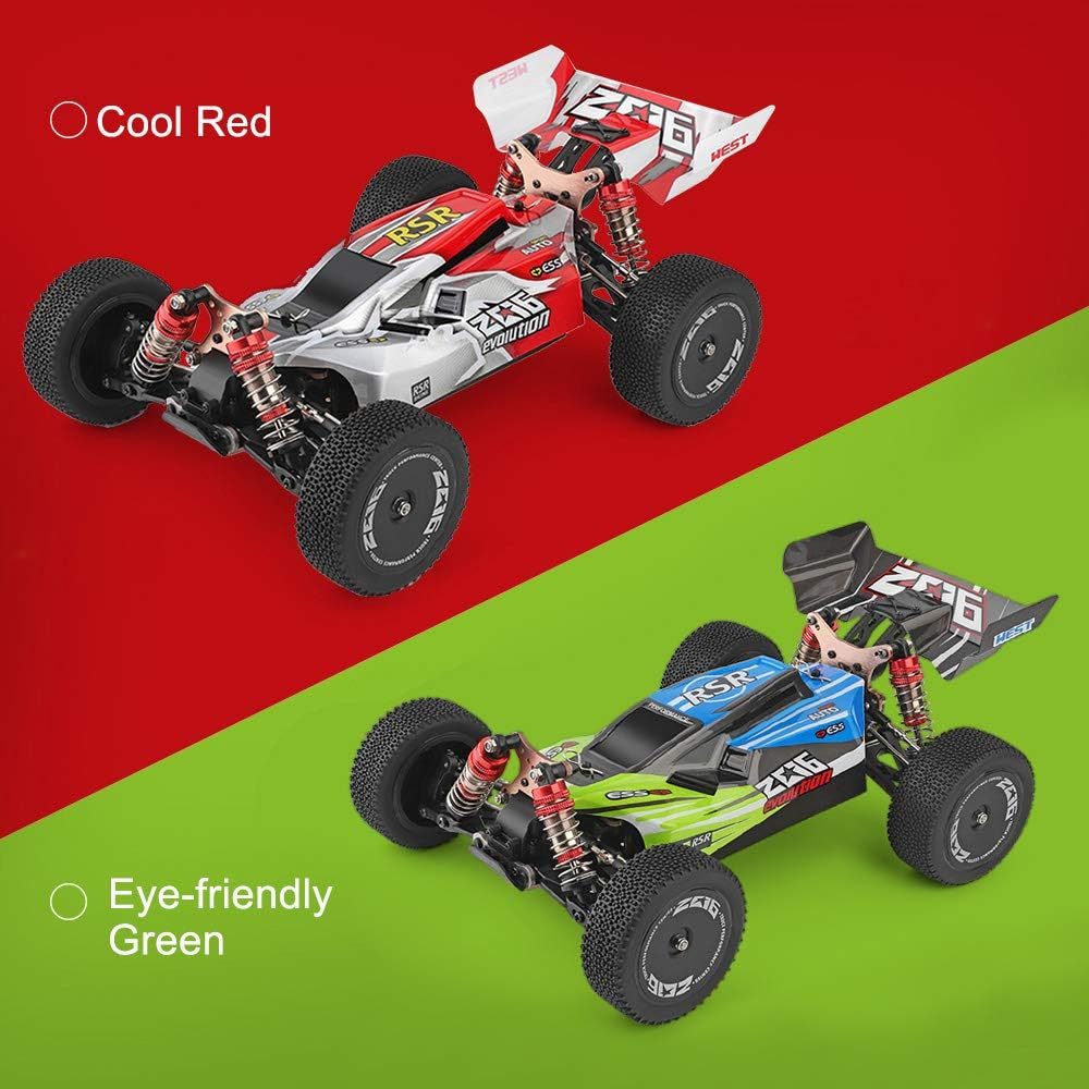 WLtoys 144001 4WD High-Speed RC Car – 60km/h 1:14 Off-Road Buggy