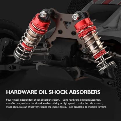 WLtoys 144001 4WD High-Speed RC Car – 60km/h 1:14 Off-Road Buggy