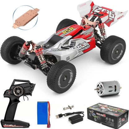WLtoys 144001 4WD High-Speed RC Car – 60km/h 1:14 Off-Road Buggy