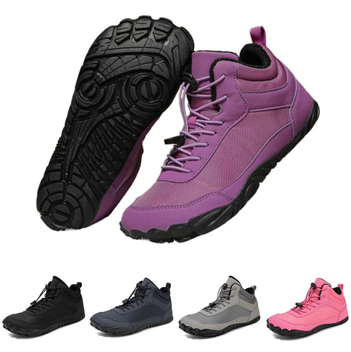 NobleBare- Non-slip & Carbon Fiber Waterproof Winter Barefoot Shoes (Unisex)