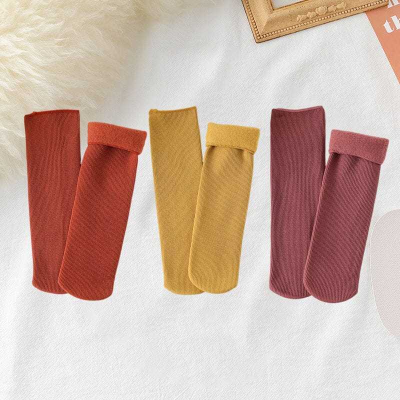 🔥Winter Hot Sales-- Winter Soft Plush Floor Socks
