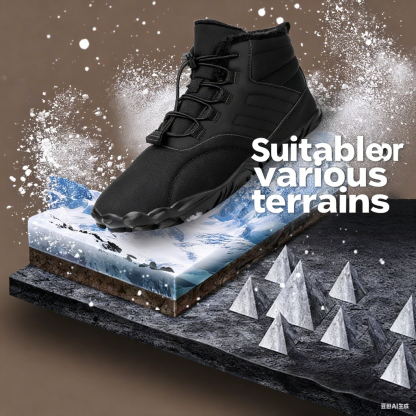 Caspar - Non-slip & Carbon Fiber Waterproof Winter Barefoot Shoes (Unisex)