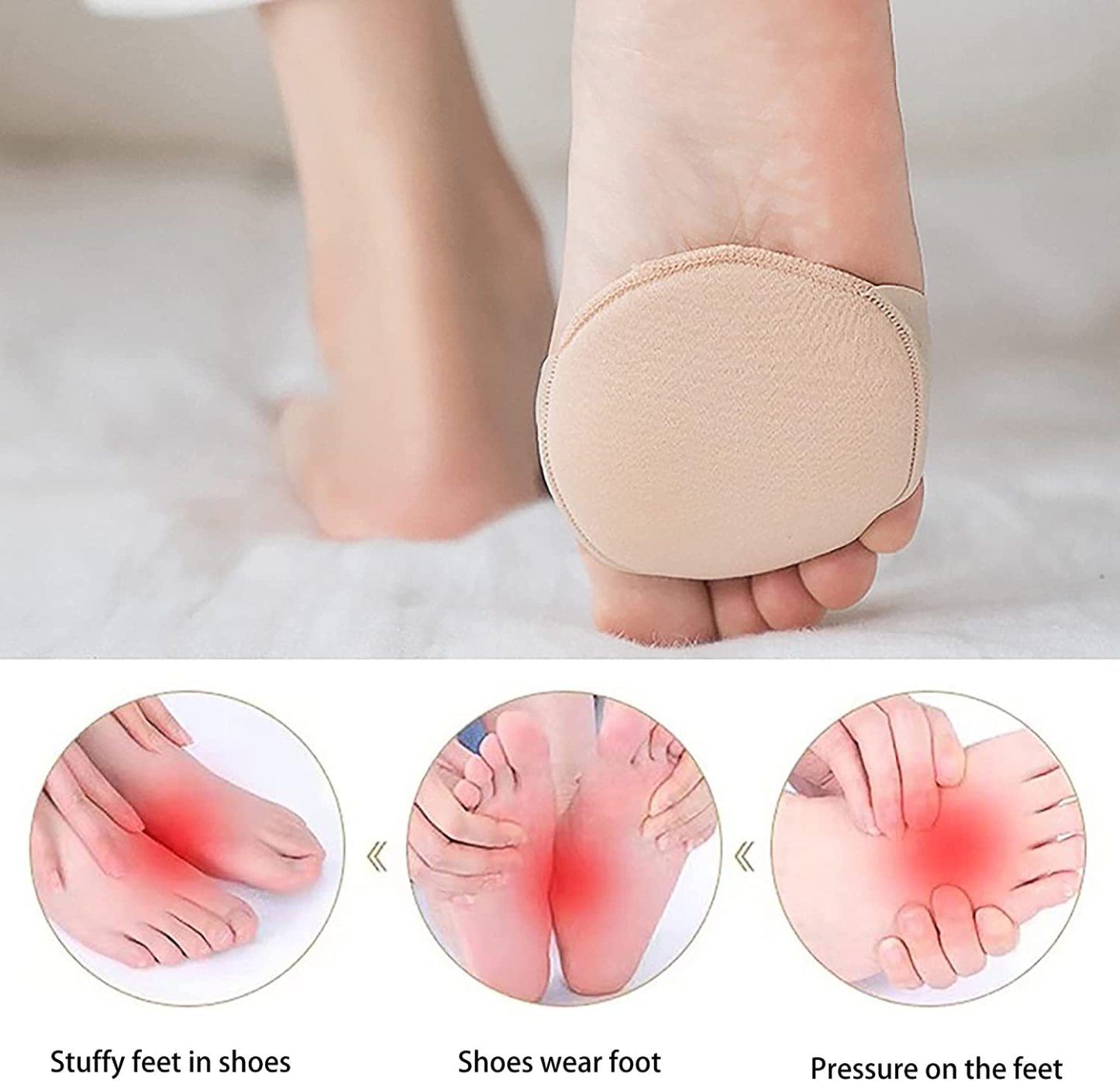 ✨The best companion for high heels--Forefoot Pads