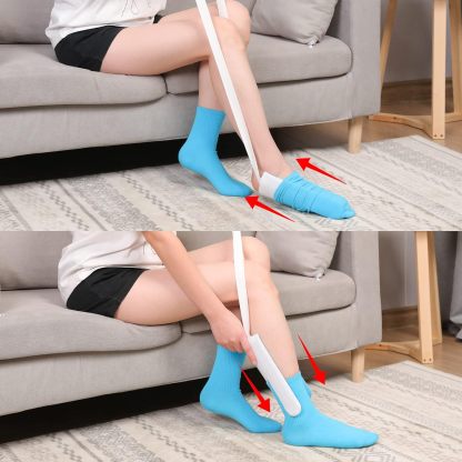 ✨No more bending down to put on socks--Sock Puller