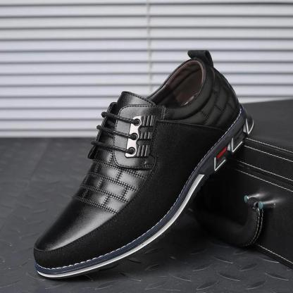 Solesocietyhub™ Orthopedic Leather Shoes