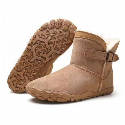 ❄️50% RABATT - Snug Boot | Rutschfeste & Wasserdichte Barfuß-Winterstiefel mit orthopädischer Fußgewölbestütze (Unisex)