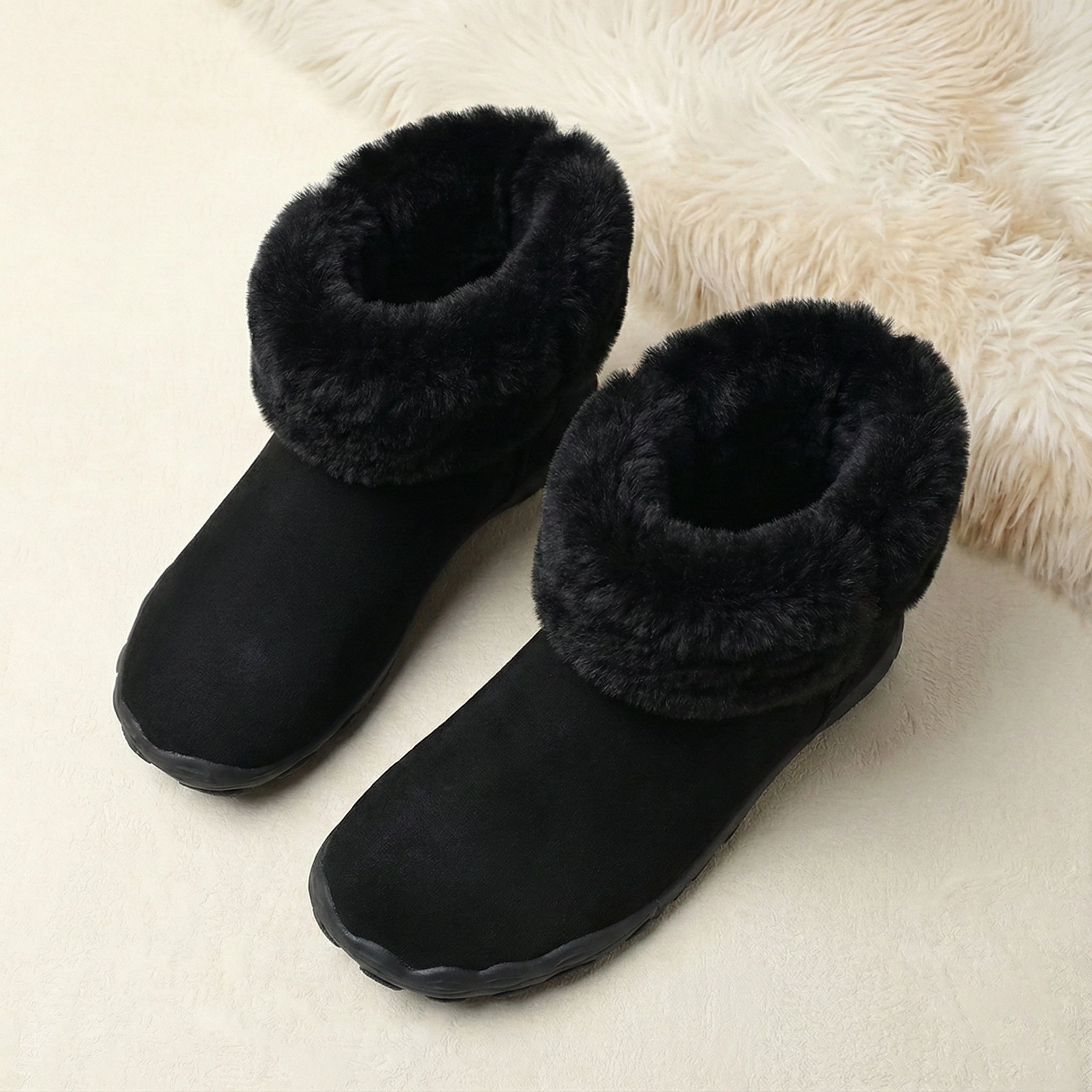 ❄️50% RABATT - Snug Boot | Rutschfeste & Wasserdichte Barfuß-Winterstiefel mit orthopädischer Fußgewölbestütze (Unisex)