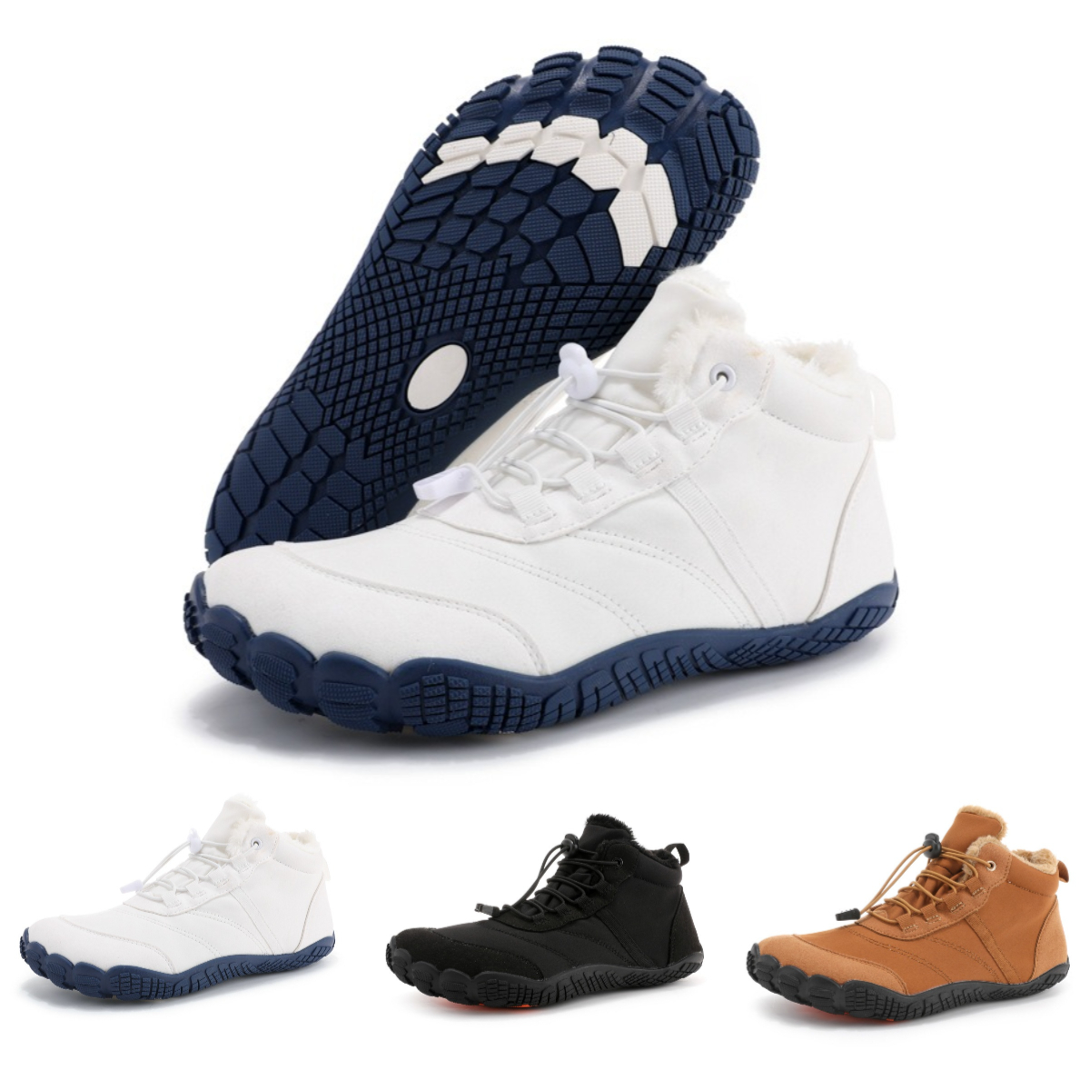 SnowSpirit- Non-slip & Carbon Fiber Waterproof Winter Barefoot Shoes (Unisex)