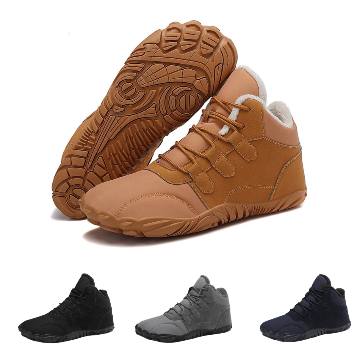 ChestnutStep- Non-slip & Carbon Fiber Waterproof Winter Barefoot Shoes (Unisex)