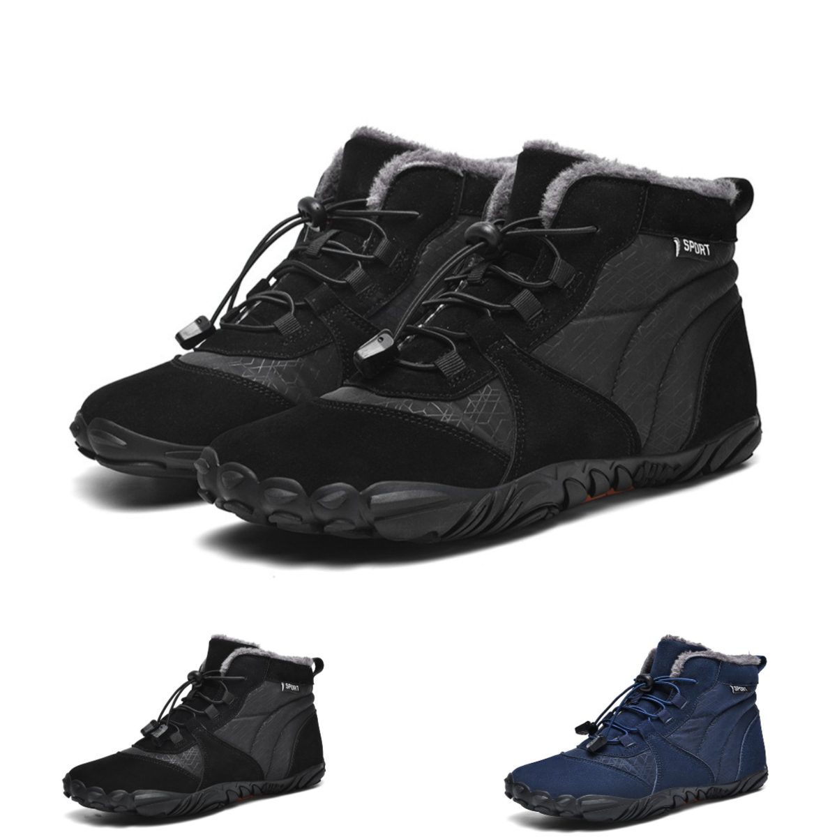 WoollyWalk  - Non-slip & Carbon Fiber Waterproof Winter Barefoot Shoes (Unisex)