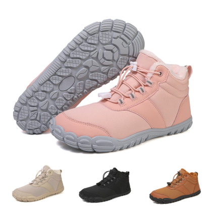 ❄️FrostLuxe- Non-slip & Carbon Fiber Waterproof Winter Barefoot Shoes (Unisex)