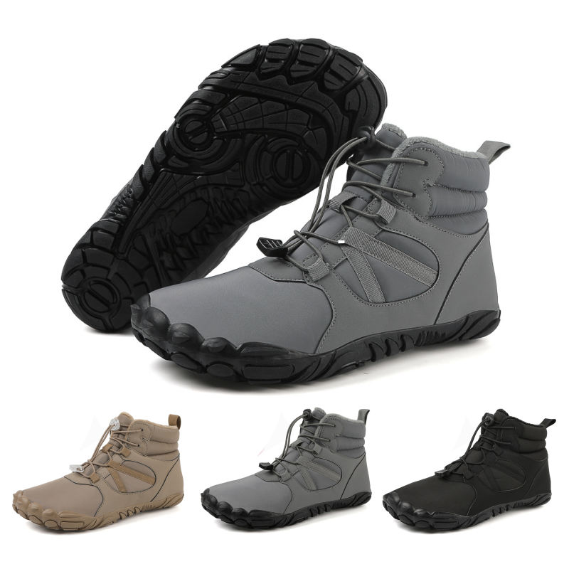 ❄️PolarPace- Non-slip & Carbon Fiber Waterproof Winter Barefoot Shoes (Unisex)