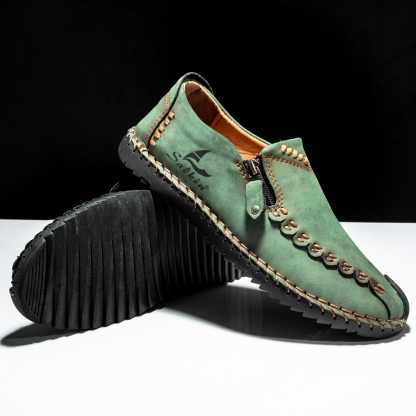 [Copy](⏰LAST DAY - 50% OFF🛒)Men's Premium Handmade Leather Boots with Wide Toe Box Enhanced Arch Support Durable Non Slip Sole and All Day Comfort for Work and Casual Wear